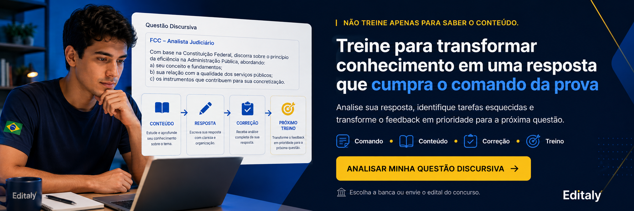 Não treine apenas para saber o conteúdo. Treine para transformá-lo em resposta.