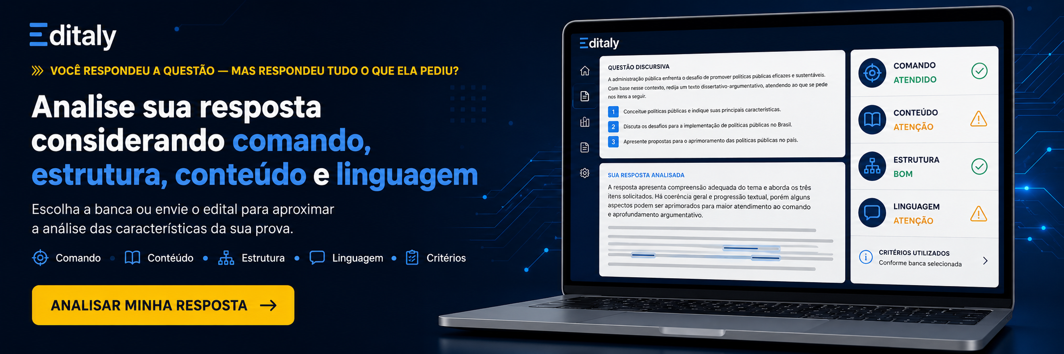 Você respondeu a questão — mas respondeu tudo o que ela pediu?