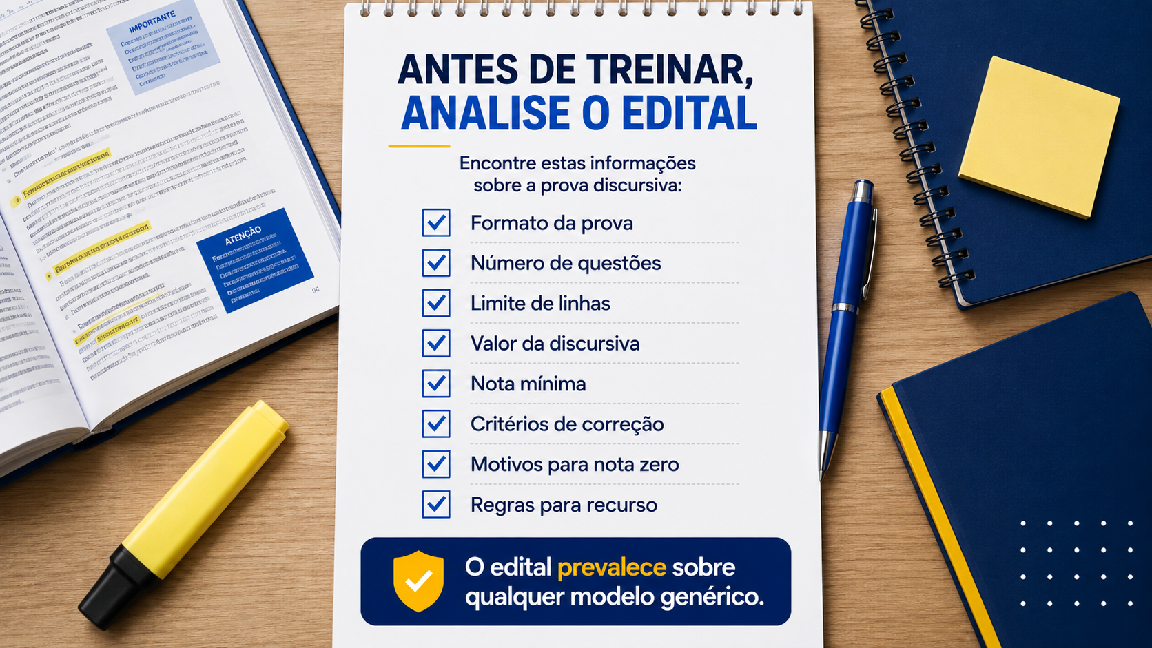 Analise o Edital