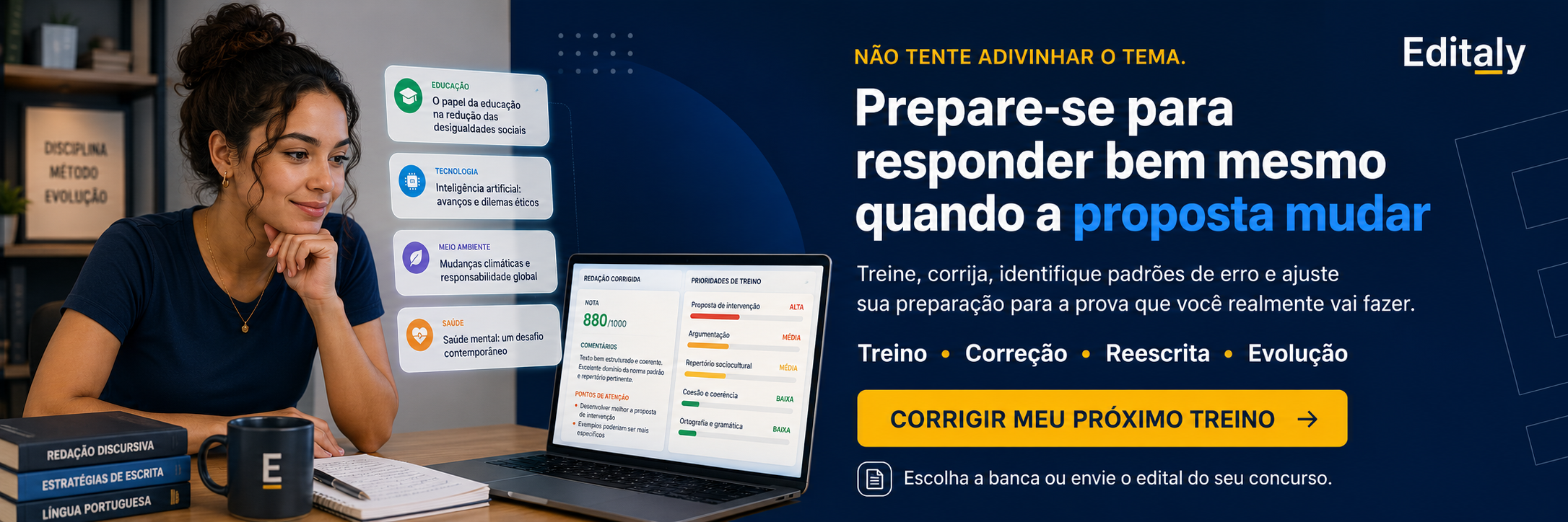 Escrever mais não é o mesmo que treinar melhor.